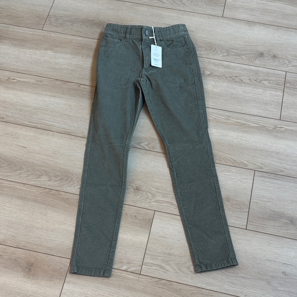 UpWest Men's Casual Olive Green Corduroy Chinos SZ XS NWT!